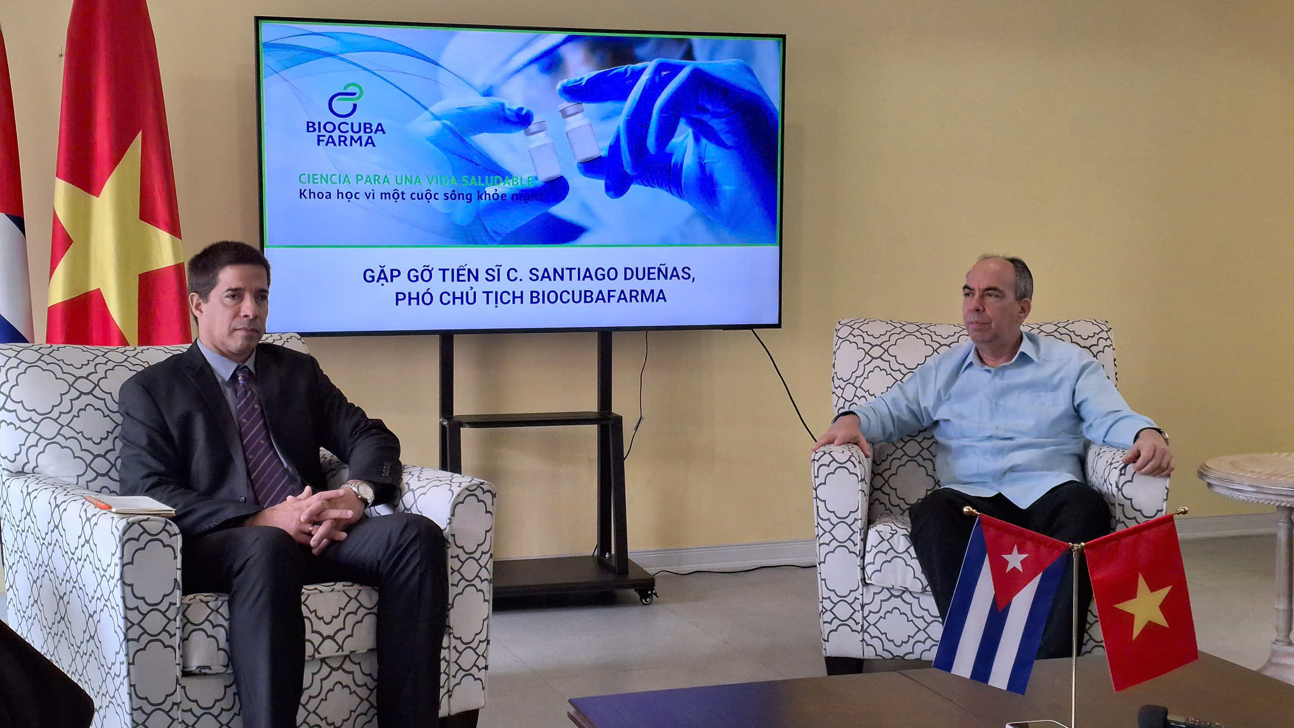 Cuba impulsa la cooperación biotecnológica con Vietnam